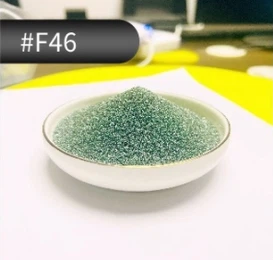 Abrasive Green Silicon Carbide Grit 46# Abrasive Green Silicon Carbide Grit 46#